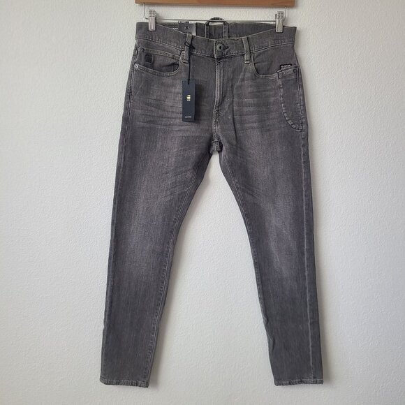 G-Star RAW Lancet Skinny Denim Jeans Size 32x30 Gray #1